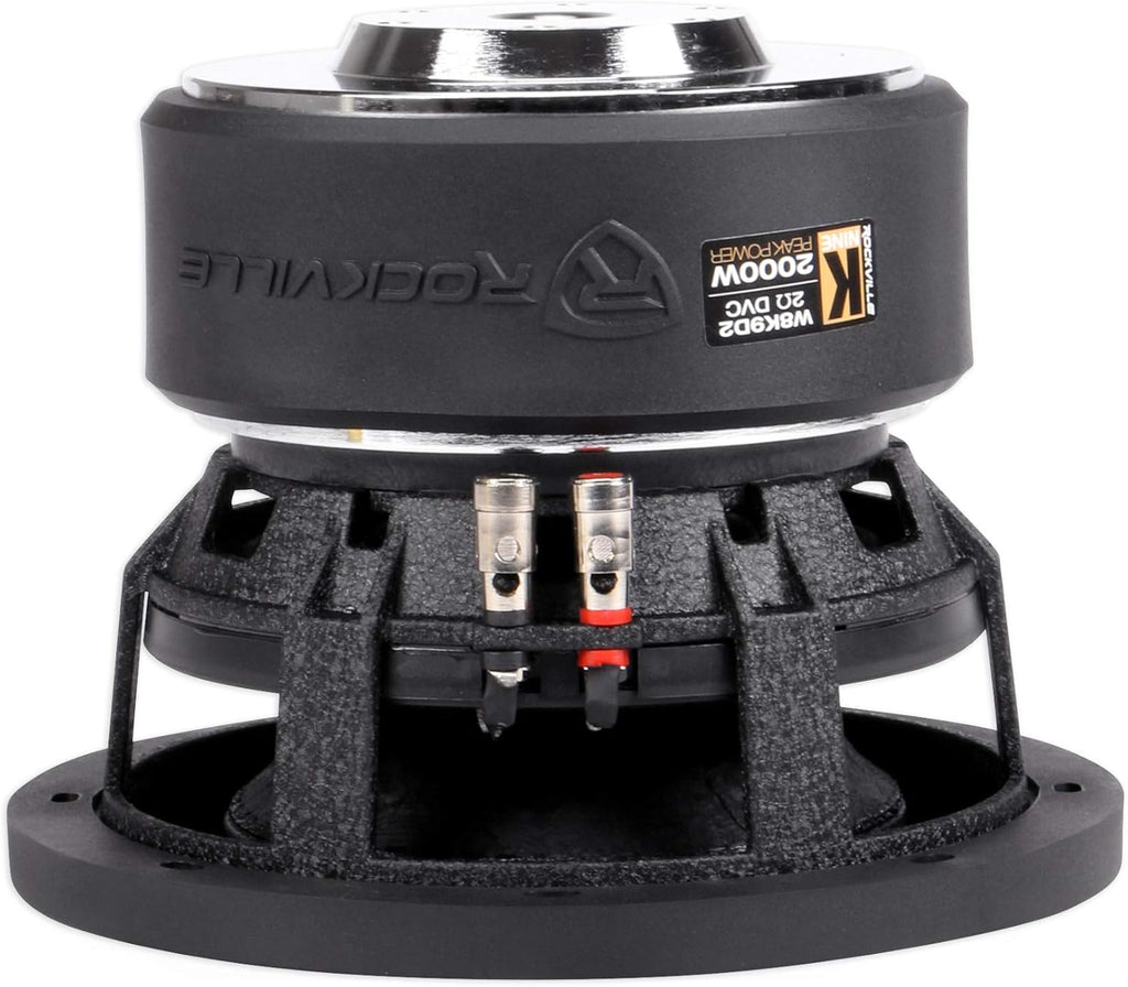 8" 2000 Watt Car Stereo Subwoofers Dual 2-Ohm CEA Subs O868424