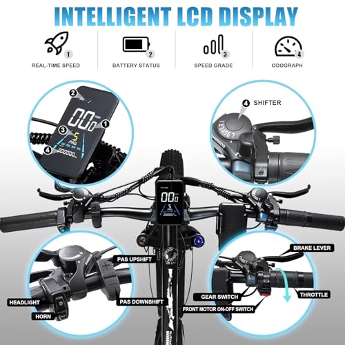 2000W 26x4 Inch Fat Tire Electric Bike V66536