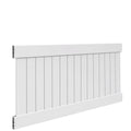White Vinyl Privacy Fence Panel Kit M417