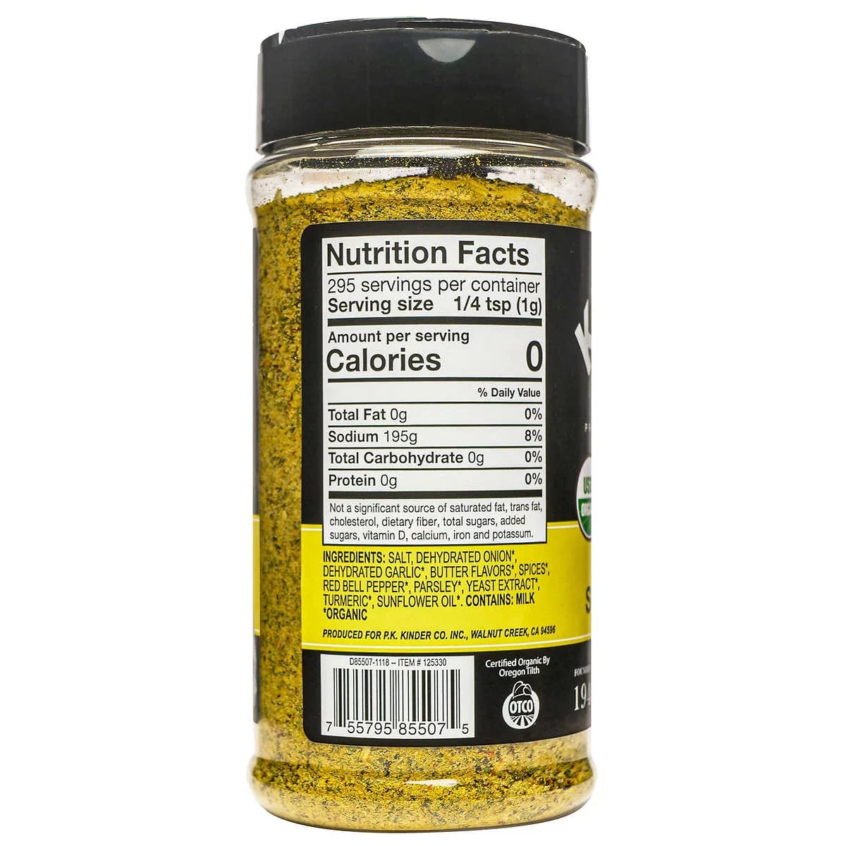 Buttery Steakhouse Seasoning (9.5 oz.) F159218
