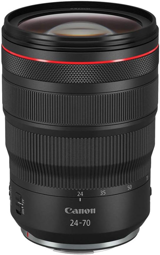 RF24-70mm F2.8 L Standard Zoom Lens, Black M72713