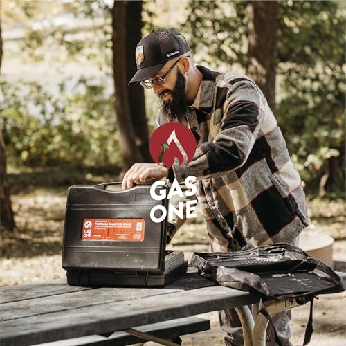 Portable Dual Fuel Propane Butane Stove with Carrying Case O665
