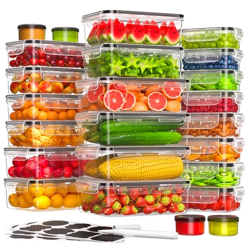 52 Pcs Airtight Food Storage Containers with Lids A741903