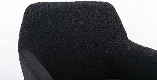 Faux Fur Desk Chair with Rolling Wheels O610