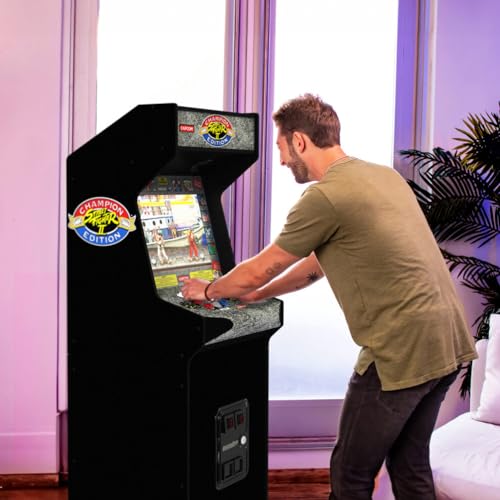 Compact 5' Tall Arcade Machine with 17" Screen, Black N6902