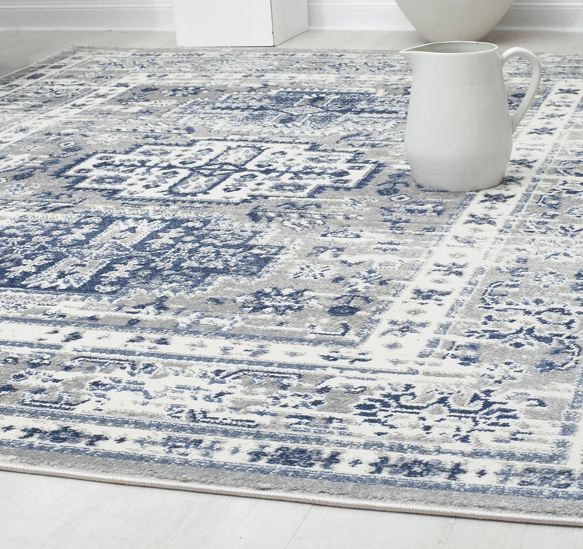 Vintage Transitional Area Rug, 5'3"x7' R44686