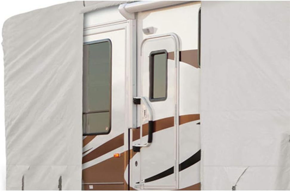 Tan Gray Waterproof Heavy Duty RV Cover L926919
