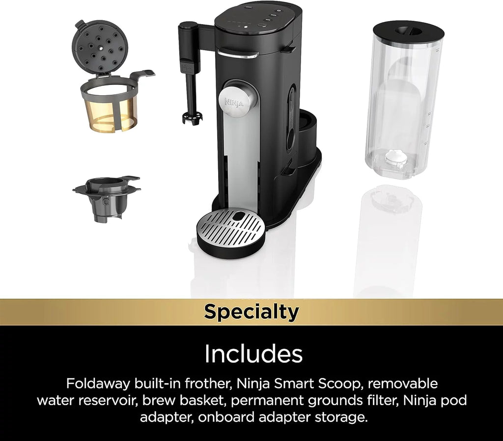 Black Single-Serve Coffee Maker L92202