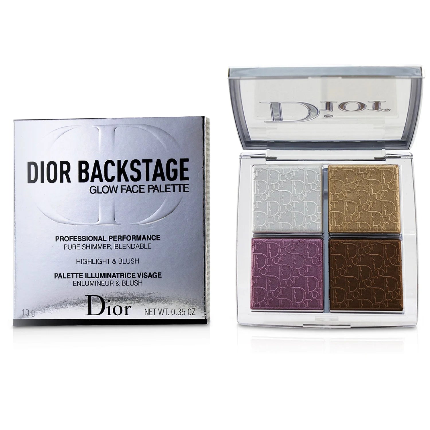 Glow Face Palette (Highlight & Blush) - # 001 Universal Z853