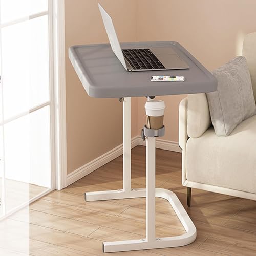 Height Adjustable Folding Couch Table with Cup Holder H6334