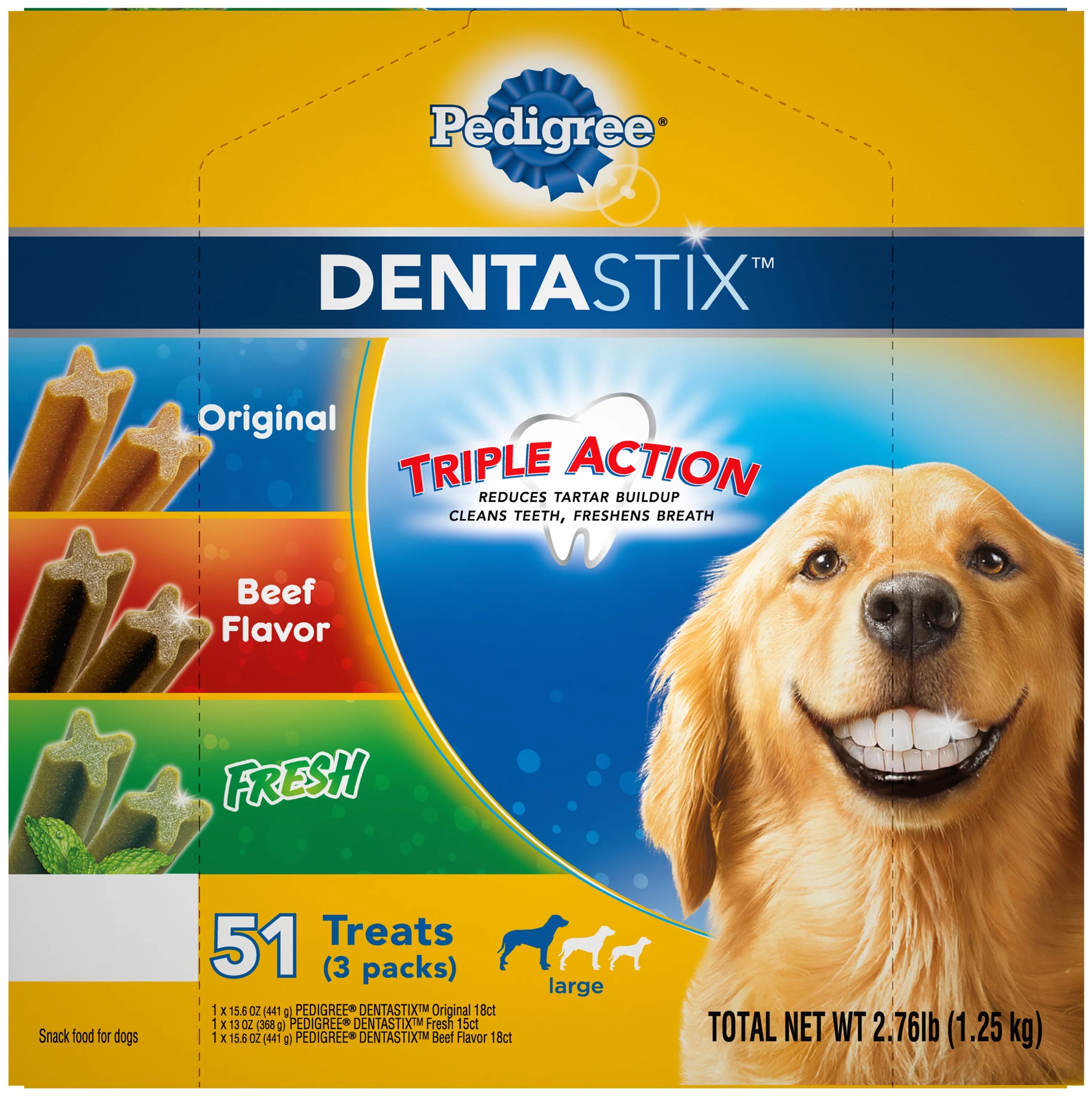 2.76 lb. 51 Count Dental Treat for Dog B95343