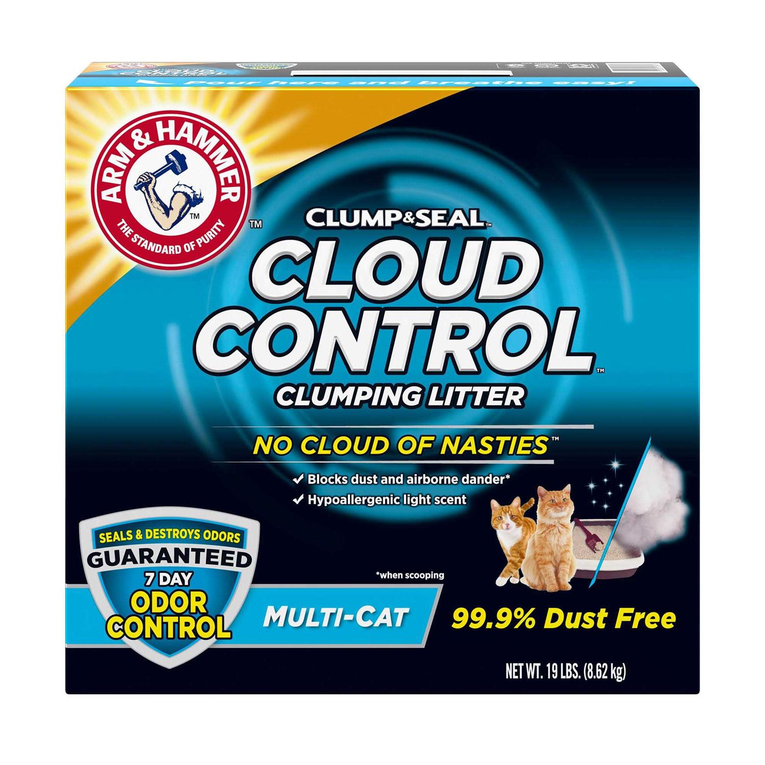 Cloud Control Clumping Multi-Cat Litter O361537