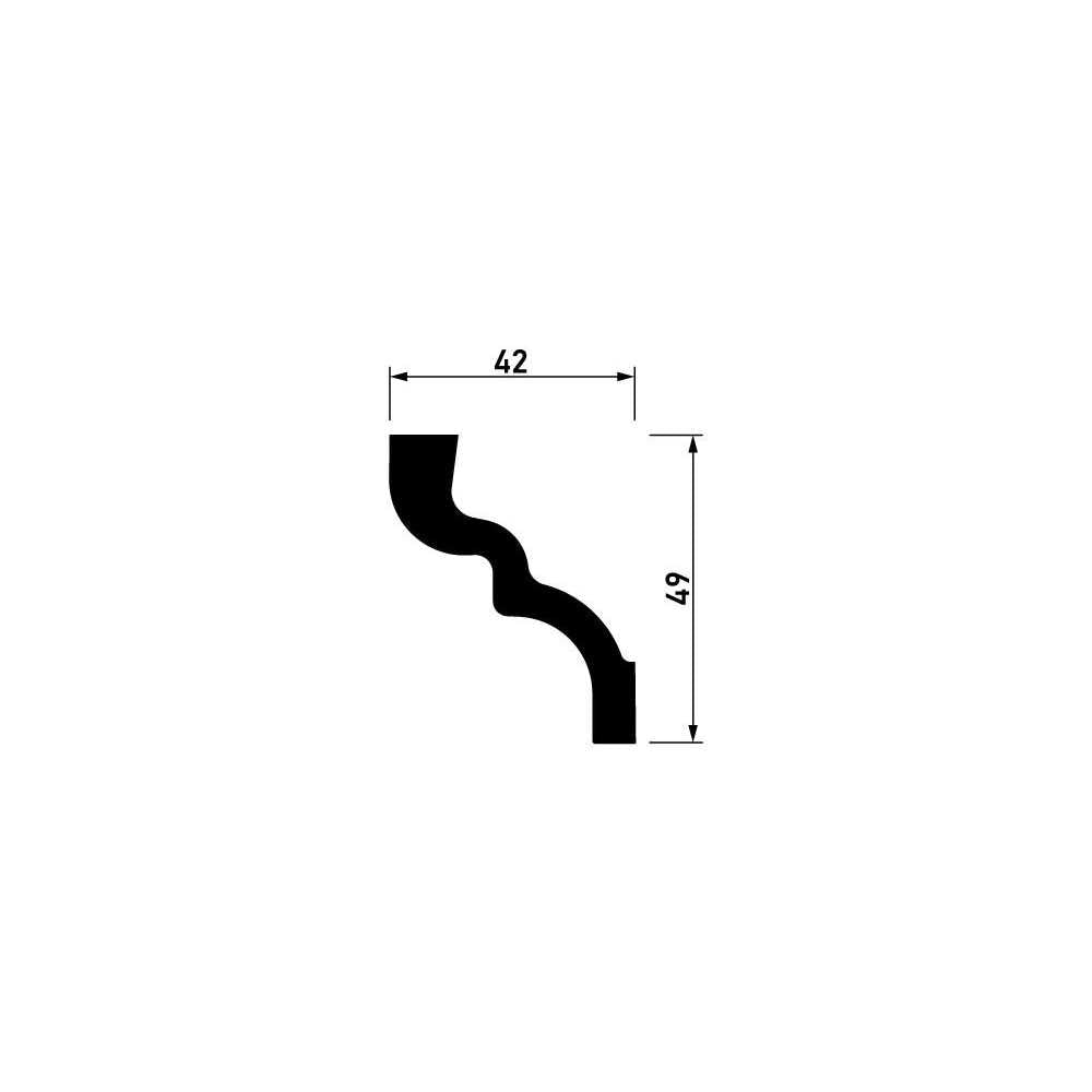 Polystyrene Crown Moulding O979
