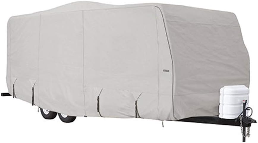 Tan Gray Waterproof Heavy Duty RV Cover L926919