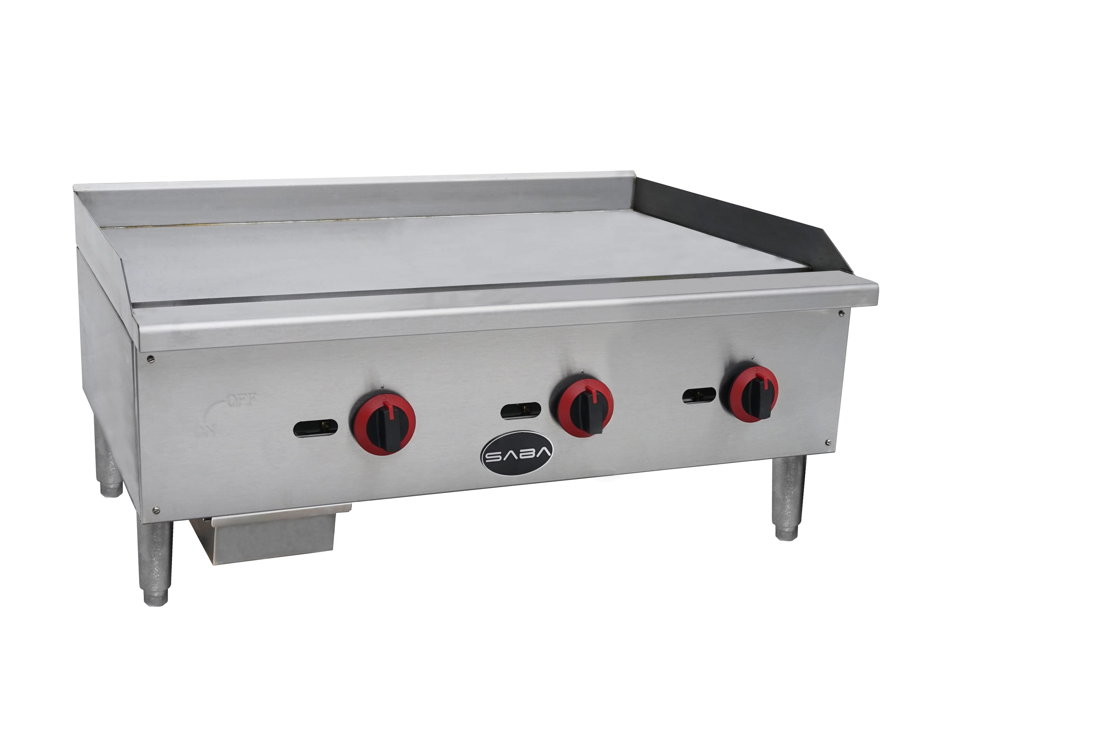 36" Commercial Stainless Steel Gas Griddle I632