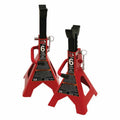 6 Ton Capacity Heavy Duty Double Locking Steel Jack Stands, 1 Pair B82081