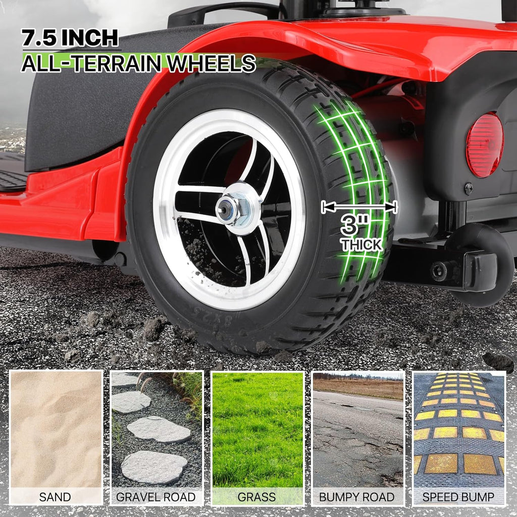 3-Wheel Folding Mobility Scooter T202