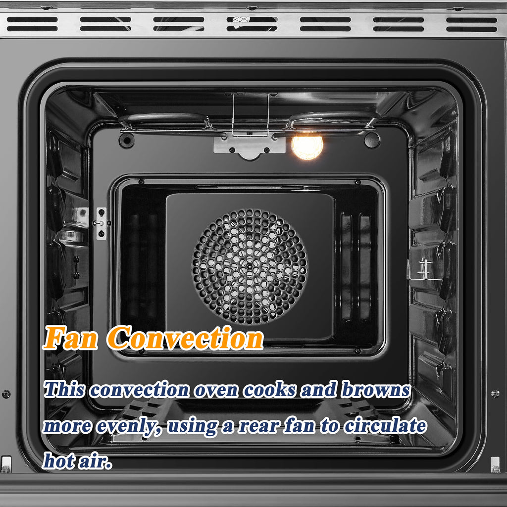 24 inch 2.9 Cu.ft Freestanding Electric Range with Convection Oven F4227