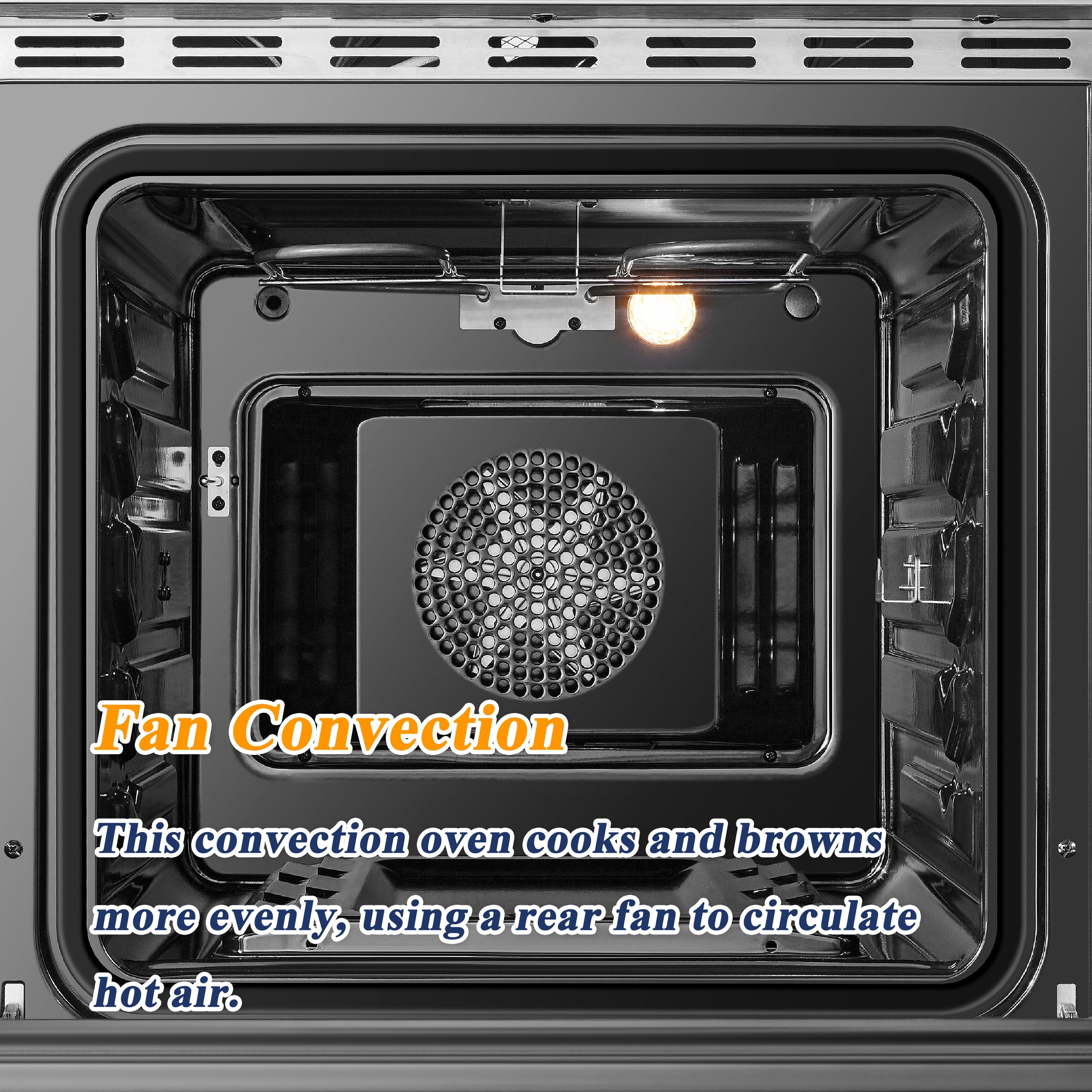 24 inch 2.9 Cu.ft Freestanding Electric Range with Convection Oven F4227
