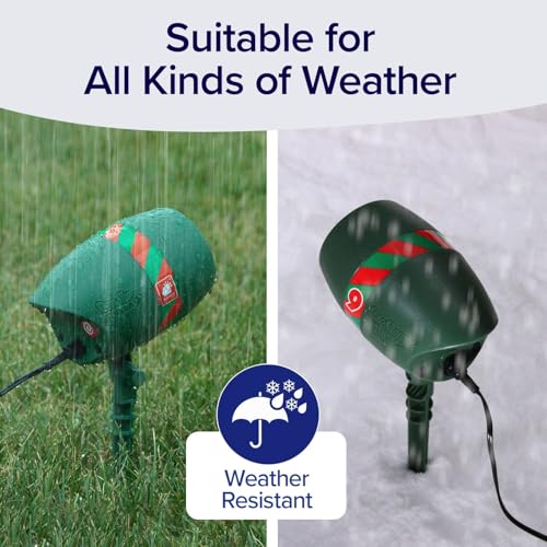 2 Pack Outdoor Christmas Laser Projector with Remote O2308