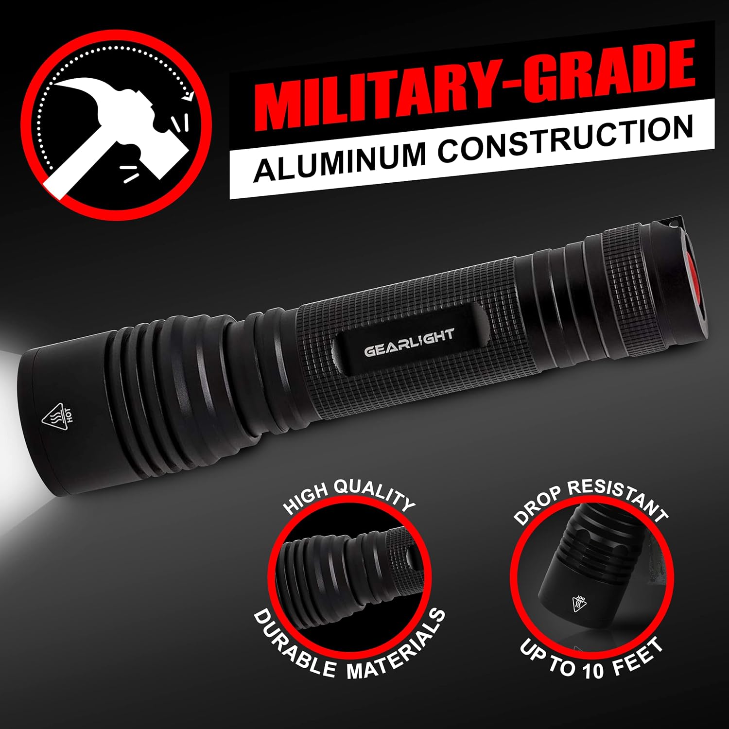 LED Flashlight E353