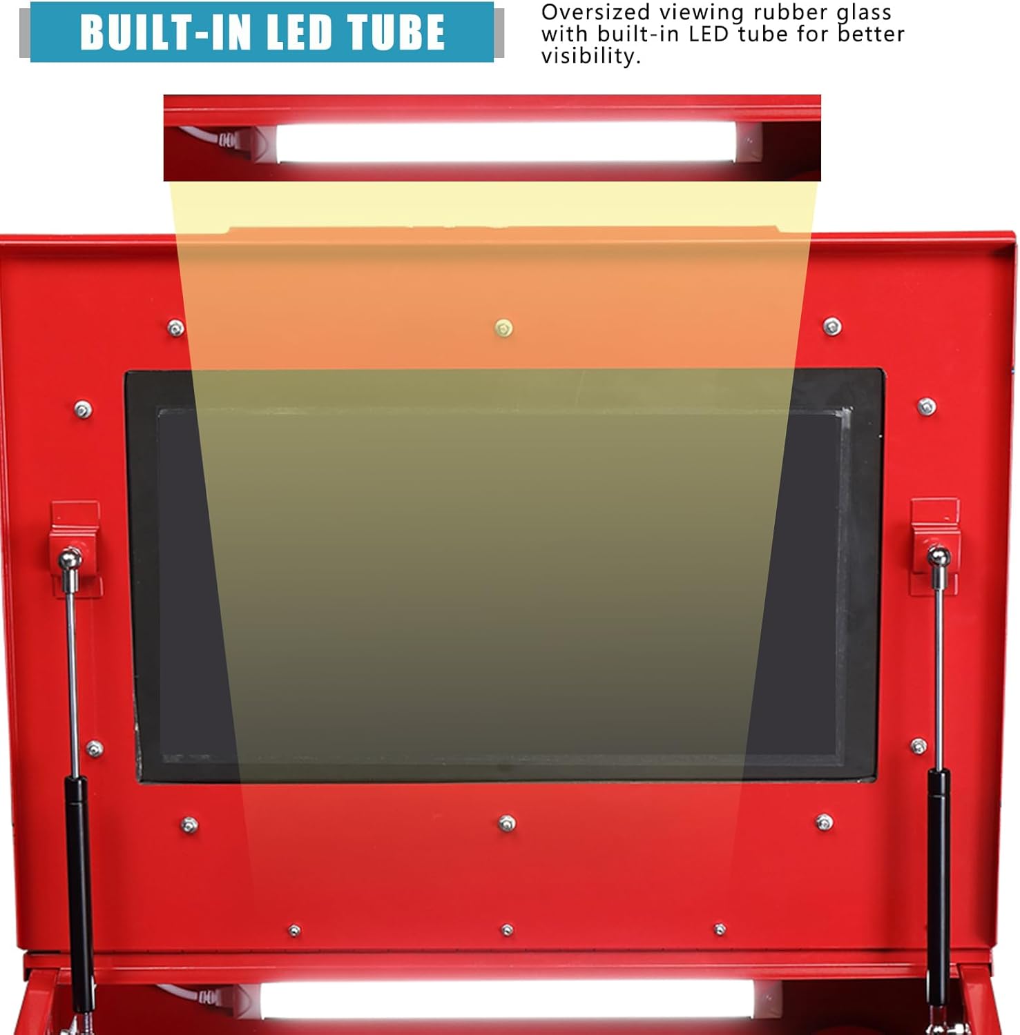 40 Gallon Bench Top Air Sandblasting Cabinet with Gun and 4 x Nozzles D96453