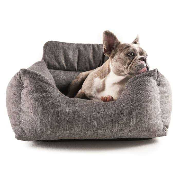 Gray Memory Foam Dog Car Bed G1795