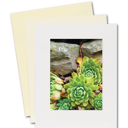 White Cotton Rag Mounting Boards C704705