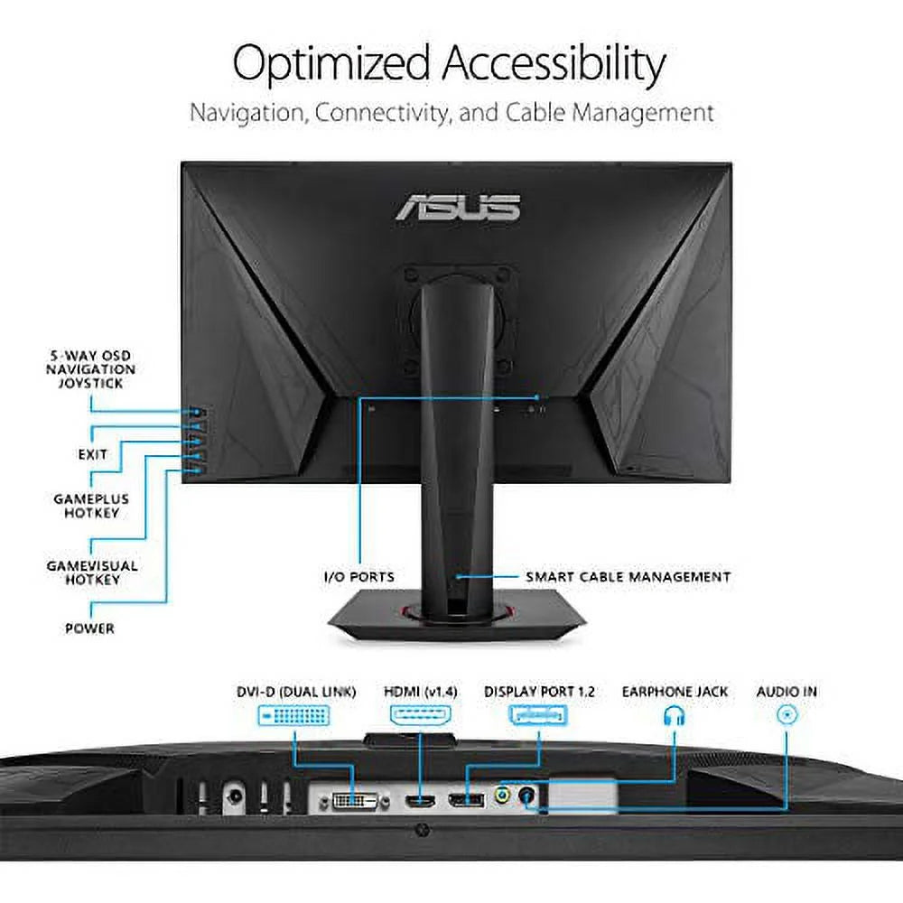 27" 1080P Full HD 165Hz Gaming Monitor X8601