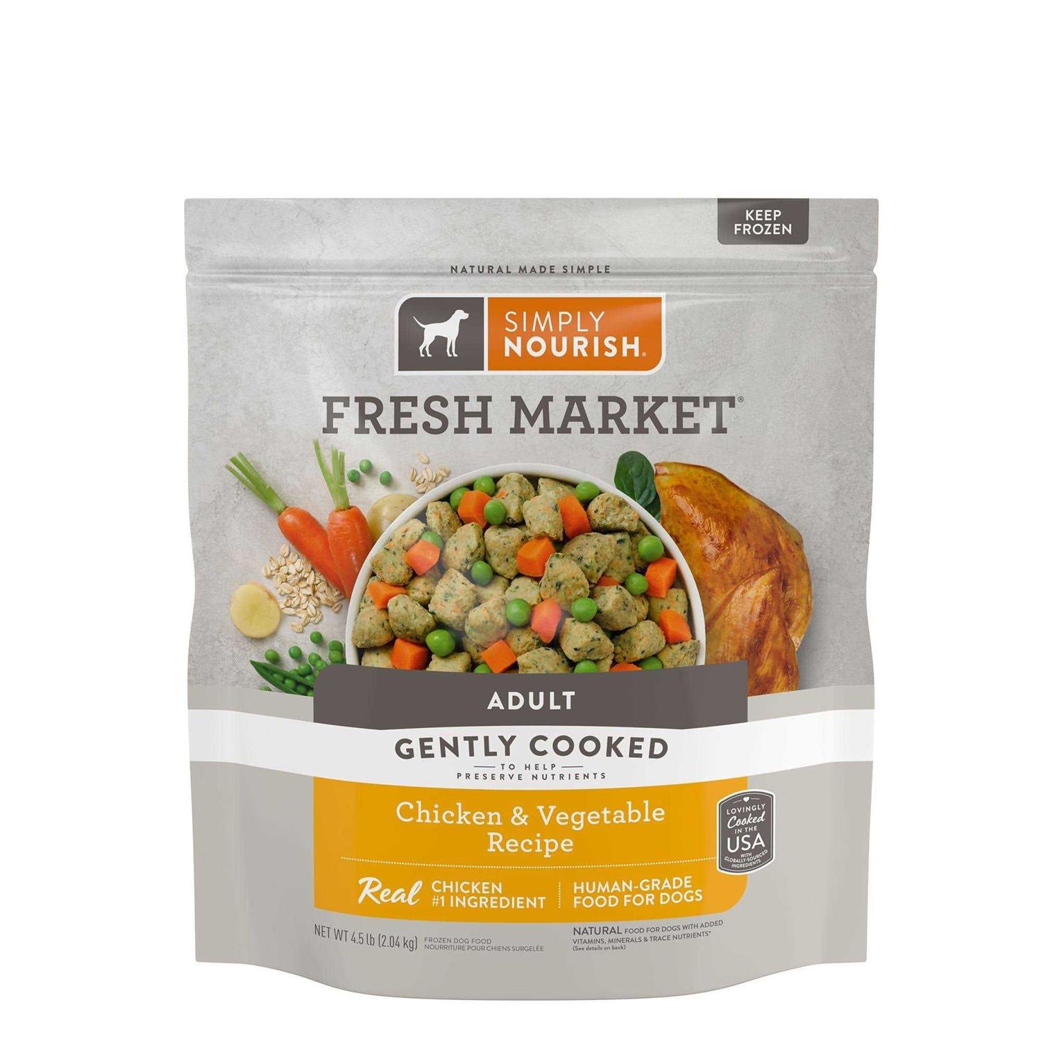 Fresh Market Adult Frozen Dog Food Y377