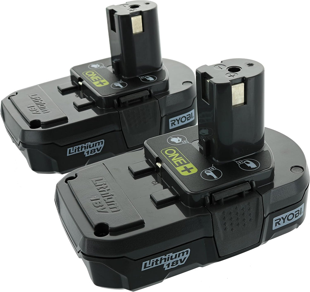 2 Pack 18V Compact Lithium Ion Battery V2441