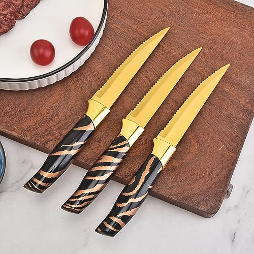 14Pcs Stainless Steel Knife Set with Acrylic Block E531