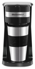 Single Serve Coffee Maker with Stainless Steel Travel Mug R261