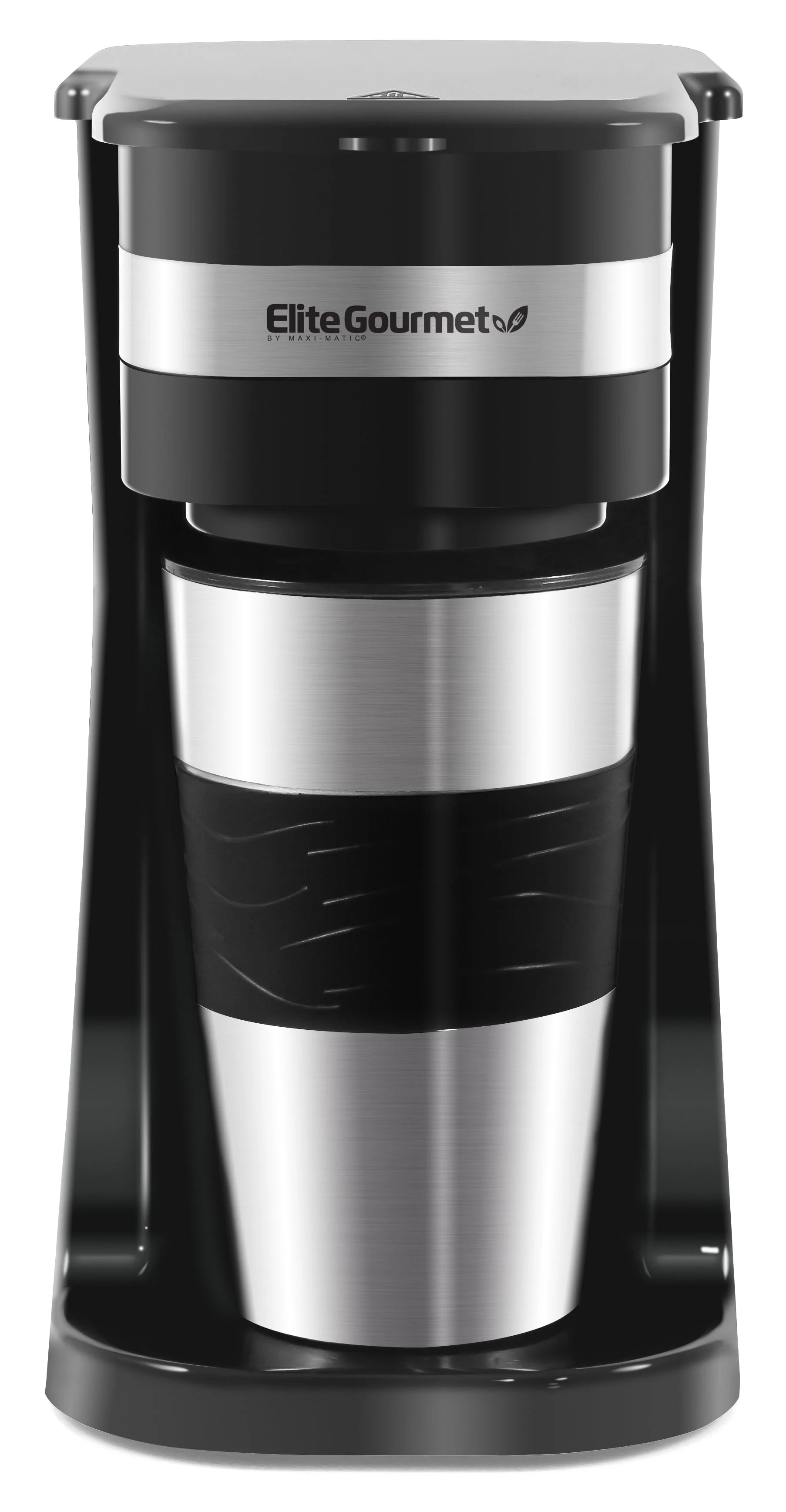 Single Serve Coffee Maker with Stainless Steel Travel Mug R261