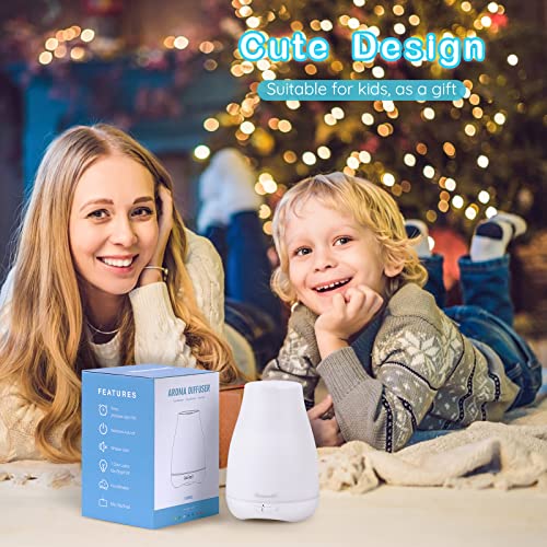 Colorful Essential Oil Diffuser with Adjustable Mist Mode Y377454