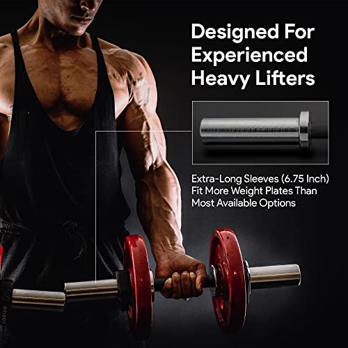 2 Inch Loadable Dumbbell Bar Heavy Duty Handle T797