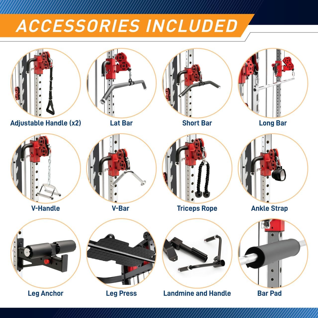 Deluxe Smith Cage Home Gym System Q48142
