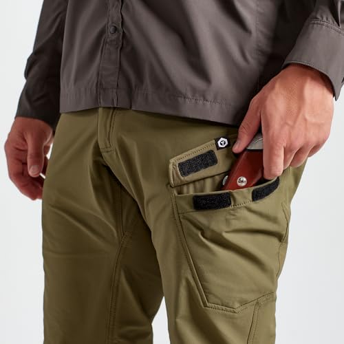 Relaxed Fit Lightweight Moisture Wicking Cargo Pants with 4-Way Stretch P3439