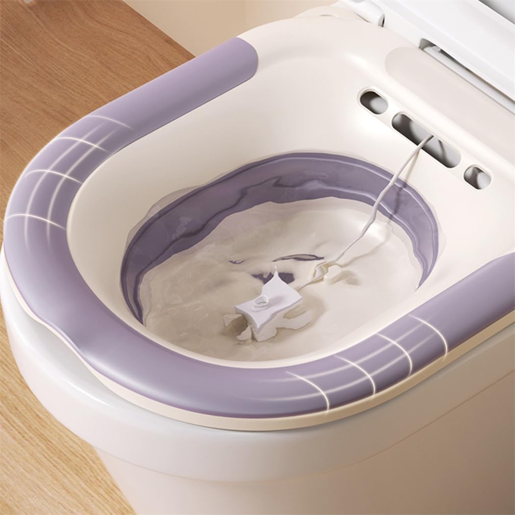 Foldable Sitz Basin with Flusher Z66088