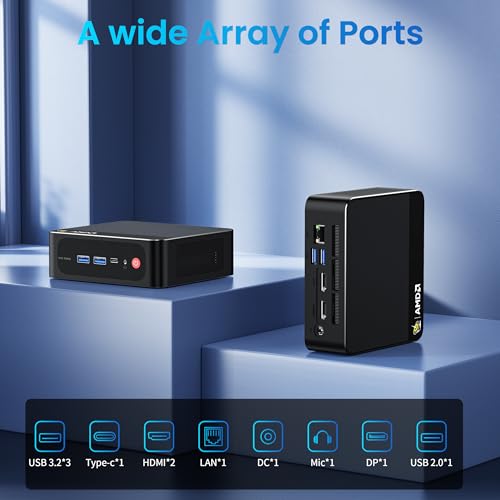 Mini PC AMD Ryzen 7 5825U 8C/16T 32GB DDR4 RAM 1TB M.2 SSD I69692