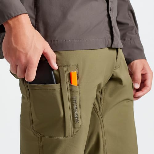 Relaxed Fit Lightweight Moisture Wicking Cargo Pants with 4-Way Stretch P3439