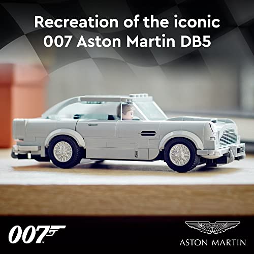 Lego Speed Champions Aston Martin DB5 Building Toy Set (298 Pieces) Z89063