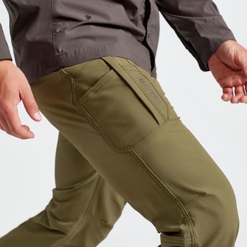 Relaxed Fit Lightweight Moisture Wicking Cargo Pants with 4-Way Stretch P3439