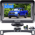 HD 1080P Rear View Monitor Kit Night Vision Waterproof Reverse Camera Pack of 2 W81918