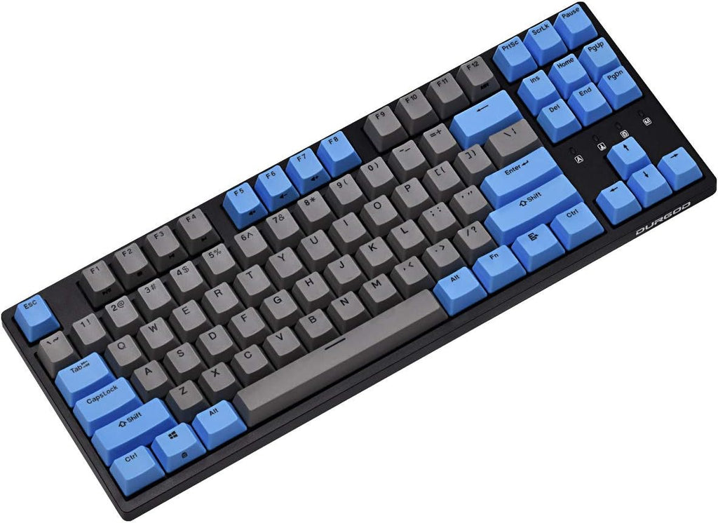 87 Keys Mechanical Gaming Keyboard with Cherry Blue Switches V5199