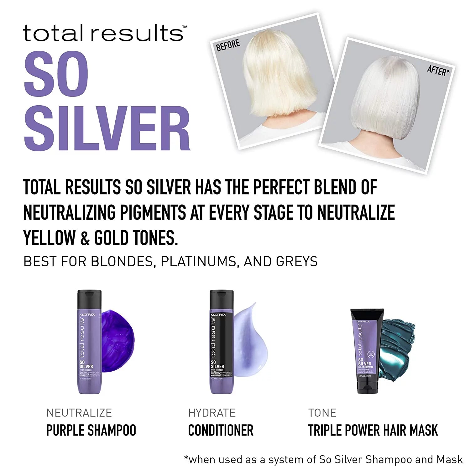 33.8oz Silver Shampoo S55511