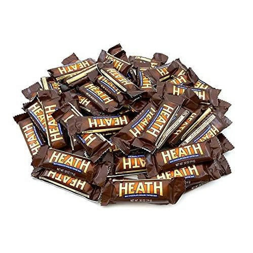 Milk Chocolate English Toffee Bars Candy Bars Fun Size – 16 Ounce I181083