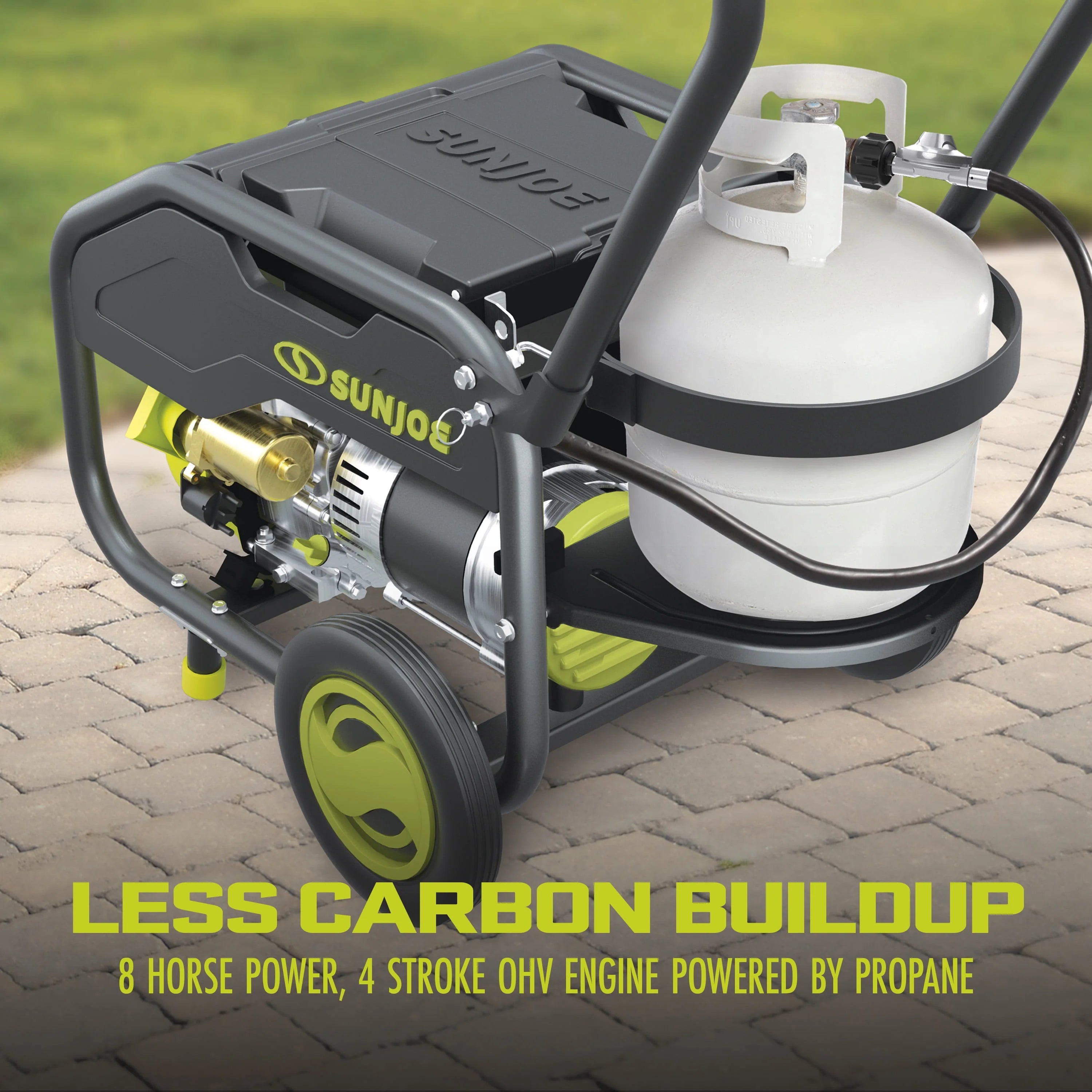 4100-Watt Portable Propane Generator with Cover M492182