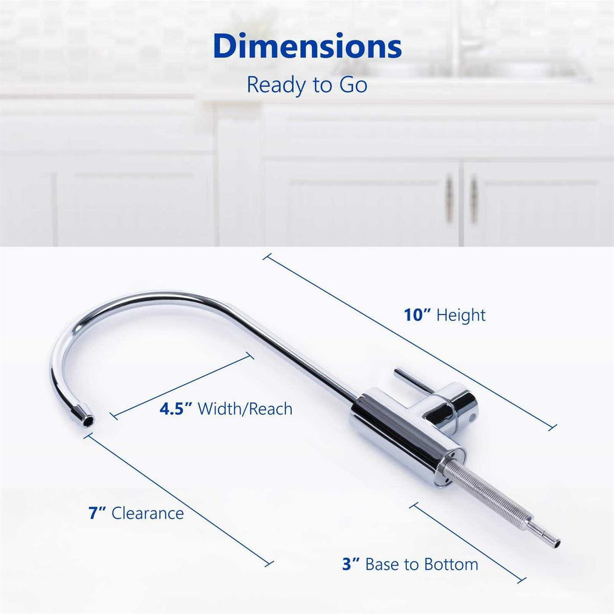Chrome Water Filter Faucet N504