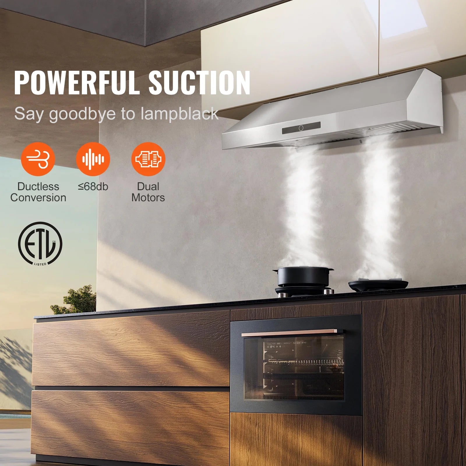 30" Under Cabinet Range Hood Stainless Steel V779345